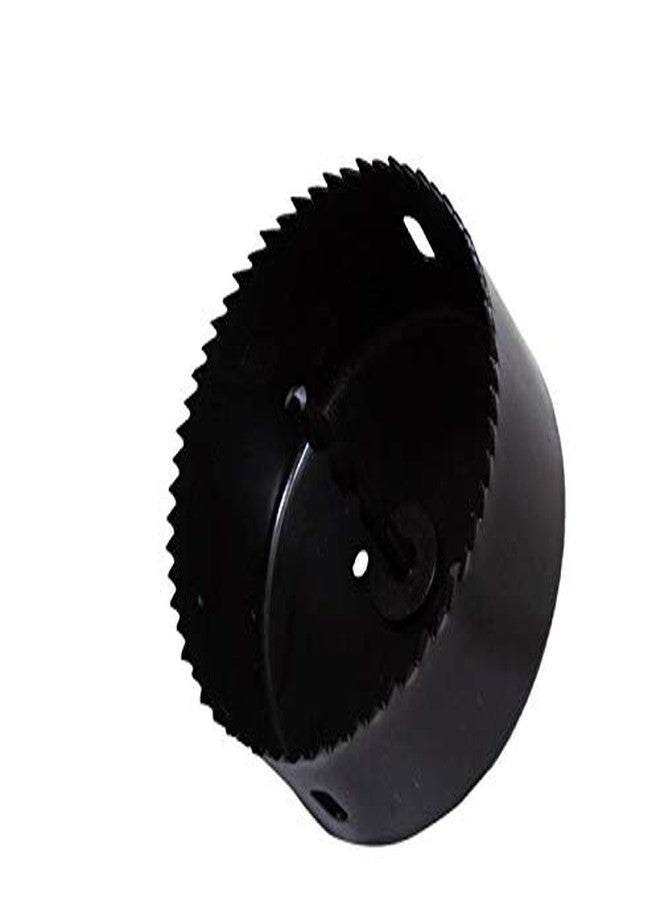 Jon Bhandari Tools Hardened Steel Deep Hole Saw 100mm (4 inch) Black, Pack of 1 for cutting holes on wood & wooden products - Image 2